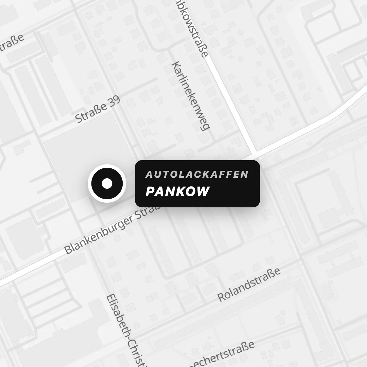Karte: Autolackaffen Pankow, Blankenburger Straße 85-105, 13156 Berlin